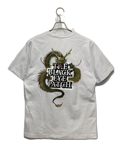 THE BLACK EYE PATCH（ブラックアイパッチ）THE BLACK EYE PATCH (ブラックアイパッチ) OG DRAGON TEE ホワイト サイズ:Mの古着・服飾アイテム