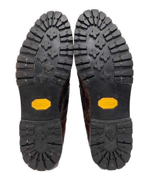 LENDVAY&SCHWARCZ（レントファイ&シュワルツ）LENDVAY&SCHWARCZ (レントファイ&シュワルツ) 型押しシューズ ブラウン サイズ:-の古着・服飾アイテム