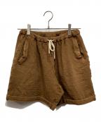 walenodeウェルノード）の古着「Organic hemp stretch shorts」｜ブラウン
