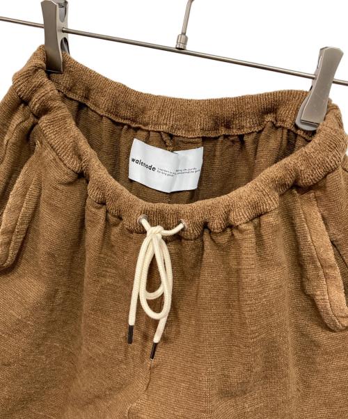 walenode（ウェルノード）walenode (ウェルノード) Organic hemp stretch shorts ブラウン サイズ:1の古着・服飾アイテム