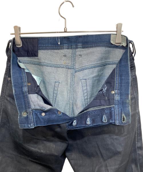 DIESEL（ディーゼル）DIESEL (ディーゼル) コーティング加工デニムパンツ インディゴ サイズ:30の古着・服飾アイテム