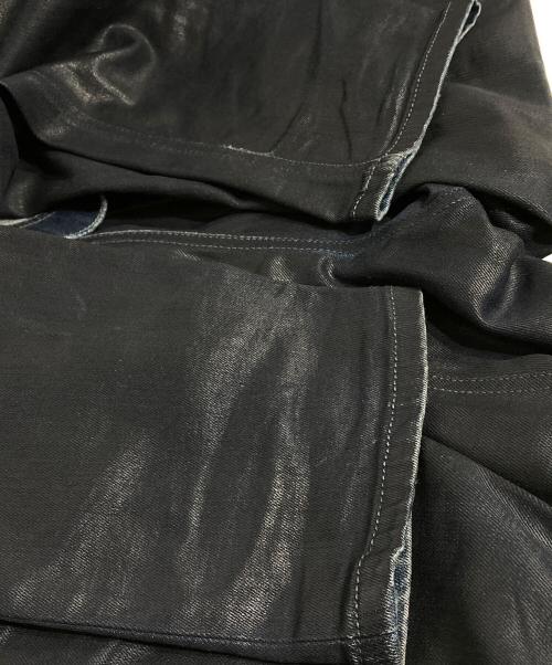 DIESEL（ディーゼル）DIESEL (ディーゼル) コーティング加工デニムパンツ インディゴ サイズ:30の古着・服飾アイテム