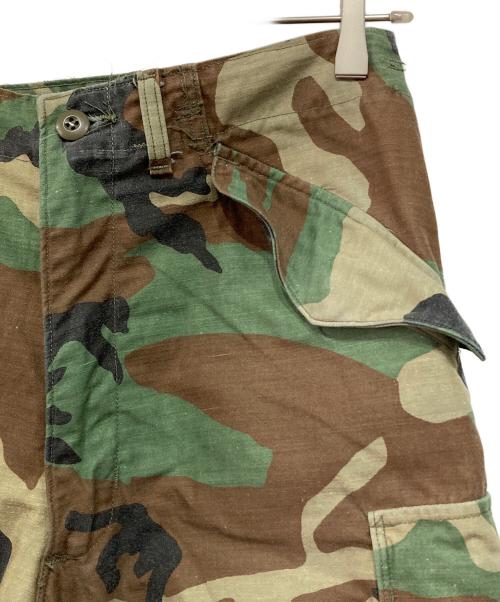 USED（ユーズド）USED (ユーズド) ミリタリーカーゴパンツ ブラウン×オリーブ サイズ:Sの古着・服飾アイテム