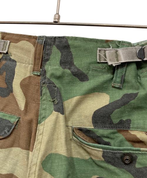 USED（ユーズド）USED (ユーズド) ミリタリーカーゴパンツ ブラウン×オリーブ サイズ:Sの古着・服飾アイテム