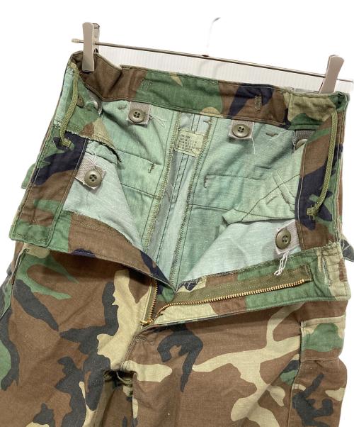 USED（ユーズド）USED (ユーズド) ミリタリーカーゴパンツ ブラウン×オリーブ サイズ:Sの古着・服飾アイテム