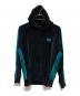 Needles（ニードルズ）の古着「24SS TRACK HOODY - C/Pe Velour」｜ブラック×グリーン