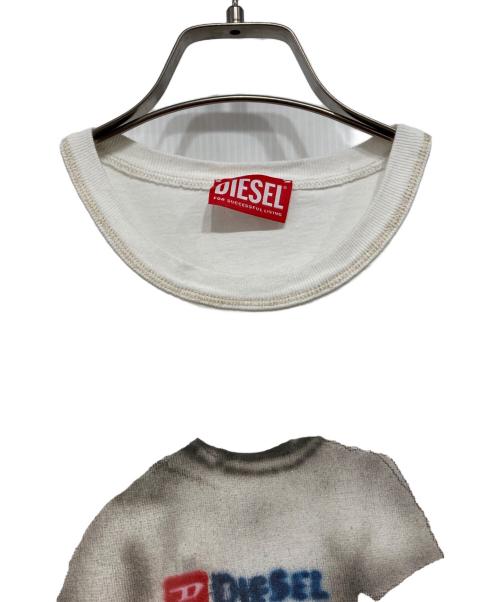 DIESEL（ディーゼル）DIESEL (ディーゼル) プリントTシャツ ホワイト サイズ:Sの古着・服飾アイテム