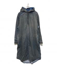 DIESEL（ディーゼル）の古着「DE DALIS HOODIE」｜インディゴ
