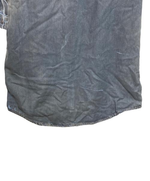 DIESEL（ディーゼル）DIESEL (ディーゼル) DE DALIS HOODIE インディゴ サイズ:Sの古着・服飾アイテム