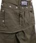 中古・古着 DIESEL (ディーゼル) ミリタリークロップドワークパンツ オリーブ サイズ:36：9000円