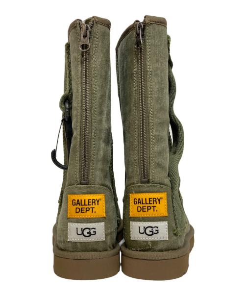 UGG（アグ）UGG (アグ) GALLERY DEPT (ギャラリー デプト) Canvas Boot オリーブ サイズ:24の古着・服飾アイテム