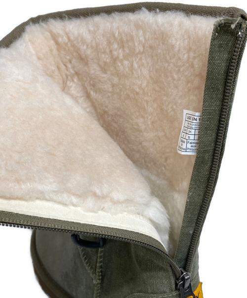 UGG（アグ）UGG (アグ) GALLERY DEPT (ギャラリー デプト) Canvas Boot オリーブ サイズ:24の古着・服飾アイテム