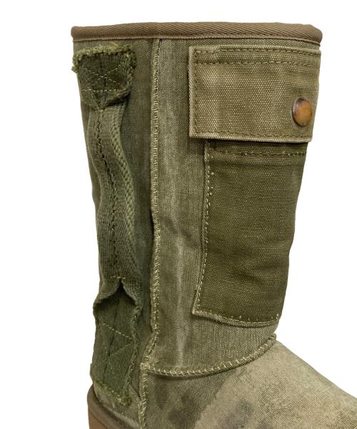 UGG（アグ）UGG (アグ) GALLERY DEPT (ギャラリー デプト) Canvas Boot オリーブ サイズ:24の古着・服飾アイテム