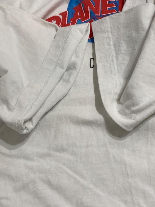 PLANET HOLLYWOOD（プラネットハリウッド）PLANET HOLLYWOOD (プラネットハリウッド) プリントTシャツ ホワイト サイズ:LARGEの古着・服飾アイテム
