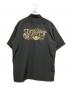 Schott (ショット) 半袖刺繍シャツ ブラック サイズ:XL：7000円