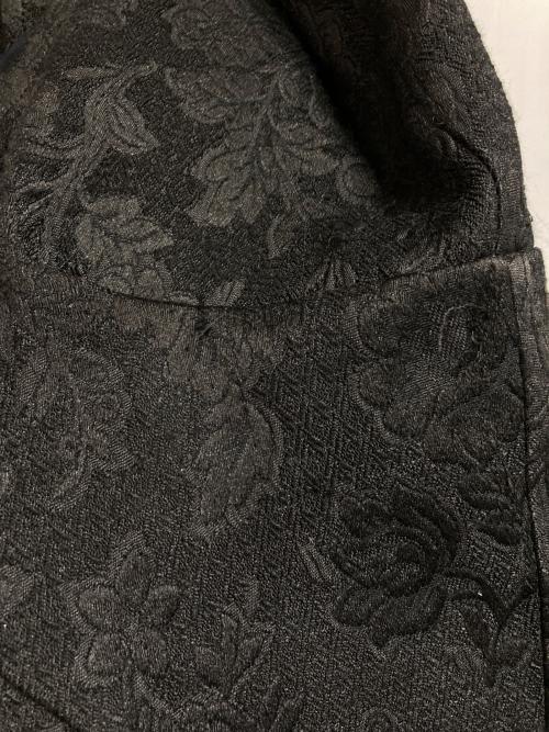 tricot COMME des GARCONS（トリココムデギャルソン）tricot COMME des GARCONS (トリココムデギャルソン) 花柄ジャガードジャンパースカート/ワンピース ブラック サイズ:Mの古着・服飾アイテム