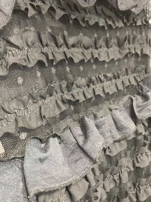 Sister Jane（シスタージェーン）Sister Jane (シスタージェーン) Rumba Ruffle Midi Dress ブラック サイズ:Sの古着・服飾アイテム