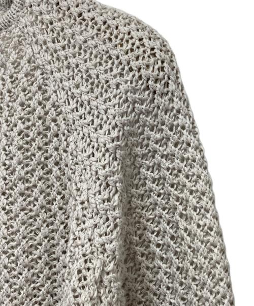 Plage（プラージュ）Plage (プラージュ) Tape Yarn Cropped カーディガン グレー サイズ:-の古着・服飾アイテム