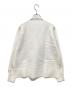 IENA (イエナ) ファインコットンスムース Vネックカーディガン ホワイト サイズ:-：8000円