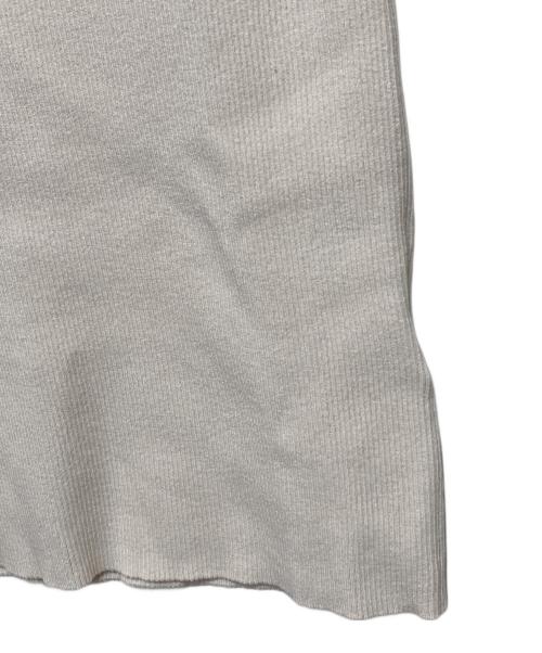 MUSE de Deuxieme Classe（ミューズ ドゥーズィエム クラス）MUSE de Deuxieme Classe (ミューズ ドゥーズィエム クラス) DINER B RIB クルーネックプルオーバー ホワイト サイズ:-の古着・服飾アイテム