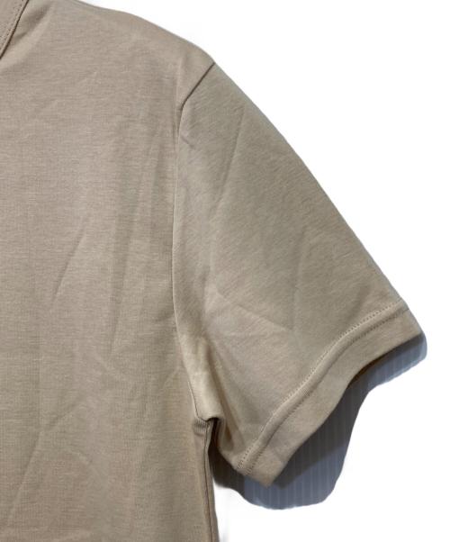 IENA（イエナ）IENA (イエナ) ATON (エイトン) 別注 SUVIN FRAISE ショートスリーブ Tシャツ ベージュ サイズ:02の古着・服飾アイテム