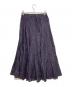 Spick and Span (スピックアンドスパン) HYU ストライプギャザーフレアスカート ネイビー サイズ:36：8000円