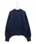 ATON (エイトン) WOOL CASHMERE SILK カーディガン ネイビー サイズ:02：20000円