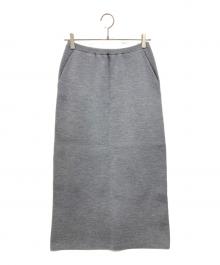 IENA（イエナ）の古着「スーパーファインスムースニットスカート」｜グレー