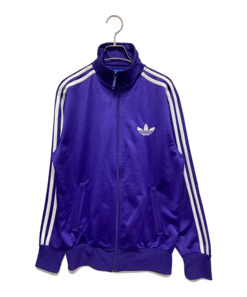adidas（アディダス）adidas (アディダス) トラックジャケット パープル サイズ:95の古着・服飾アイテム