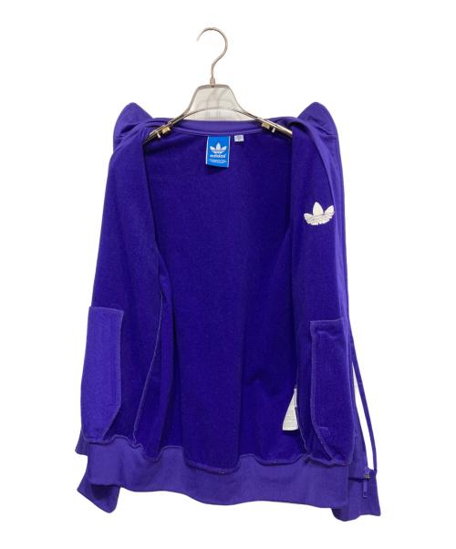 adidas（アディダス）adidas (アディダス) トラックジャケット パープル サイズ:95の古着・服飾アイテム