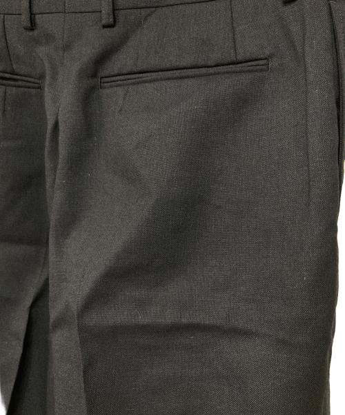 NEAT（ニート）NEAT (ニート) ウール タックパンツ ネイビー サイズ:48の古着・服飾アイテム