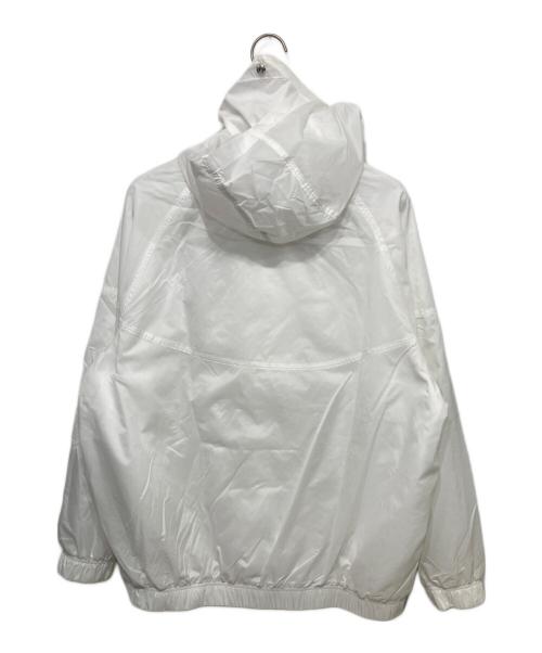 NIKE（ナイキ）NIKE (ナイキ) ウィンドランナー ルーズ ウーブン フーデッド ジャケット ホワイト サイズ:XLの古着・服飾アイテム