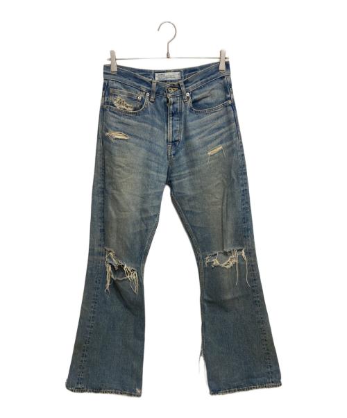 DAIRIKU（ダイリク）DAIRIKU (ダイリク) Flare Denim Pants インディゴ サイズ:27の古着・服飾アイテム