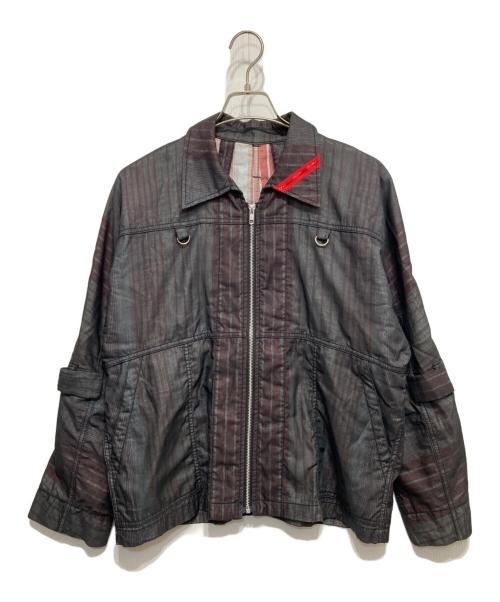 PHINGERIN（フィンガリン）PHINGERIN (フィンガリン) ジップアップジャケット ブラック サイズ:Sの古着・服飾アイテム