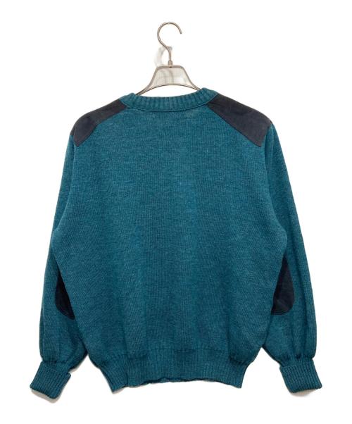 Burberry's（バーバリー）Burberry's (バーバリーズ) コマンドセーター ブルー サイズ:Lの古着・服飾アイテム