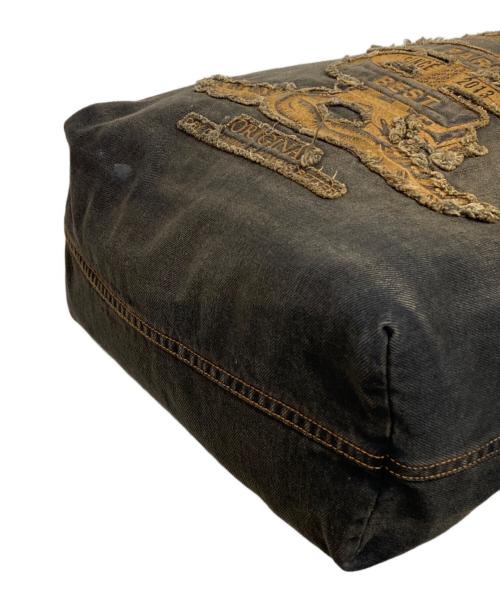 Y. PROJECT（ワイプロジェクト）Y. PROJECT (ワイプロジェクト) デニムトートバッグ グレーの古着・服飾アイテム