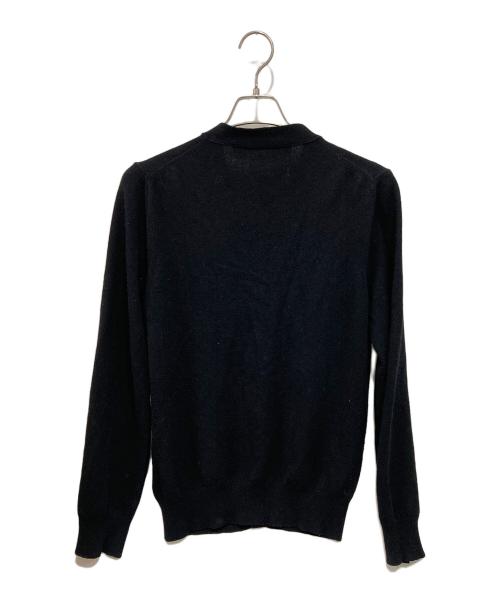 PLAY COMME des GARCONS（プレイコムデギャルソン）PLAY COMME des GARCONS (プレイコムデギャルソン) ニットカーディガン ブラック サイズ:Sの古着・服飾アイテム