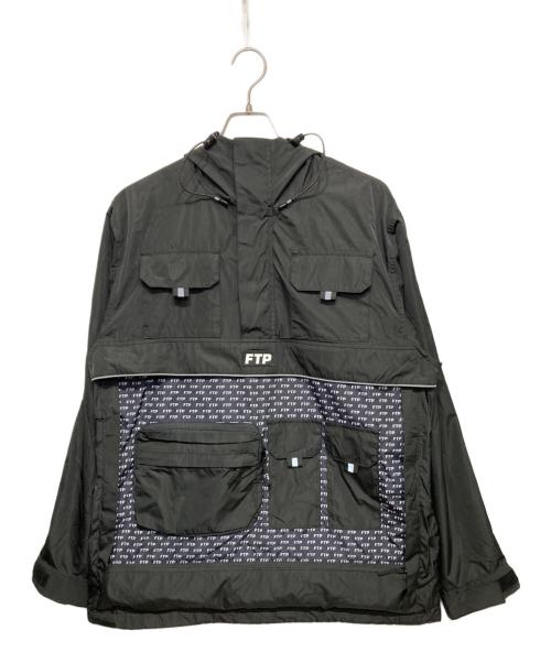 FTP（ファックザポピュレーション）FTP (ファックザポピュレーション) パーカー ブラック サイズ:Lの古着・服飾アイテム