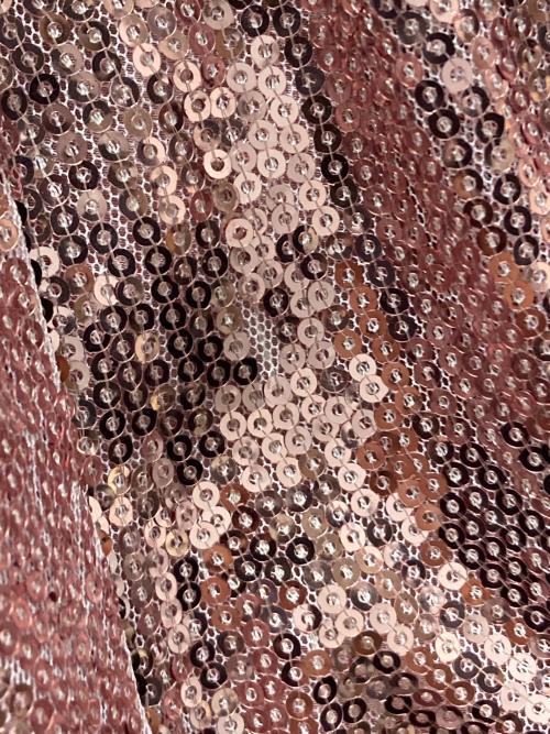 MIU MIU（ミュウミュウ）MIU MIU (ミュウミュウ) スパンコールミニスカート ライトピンク サイズ:38の古着・服飾アイテム