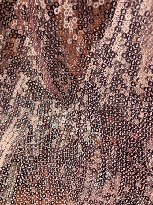 MIU MIU（ミュウミュウ）MIU MIU (ミュウミュウ) スパンコールミニスカート ライトピンク サイズ:38の古着・服飾アイテム