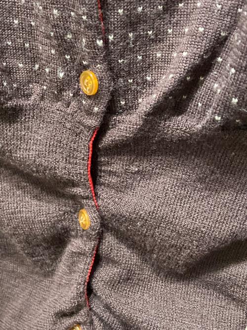 Vivienne Westwood RED LABEL（ヴィヴィアンウエストウッドレッドレーベル）Vivienne Westwood RED LABEL (ヴィヴィアンウエストウッドレッドレーベル) アイコンカーディガン ブラウン サイズ:2の古着・服飾アイテム