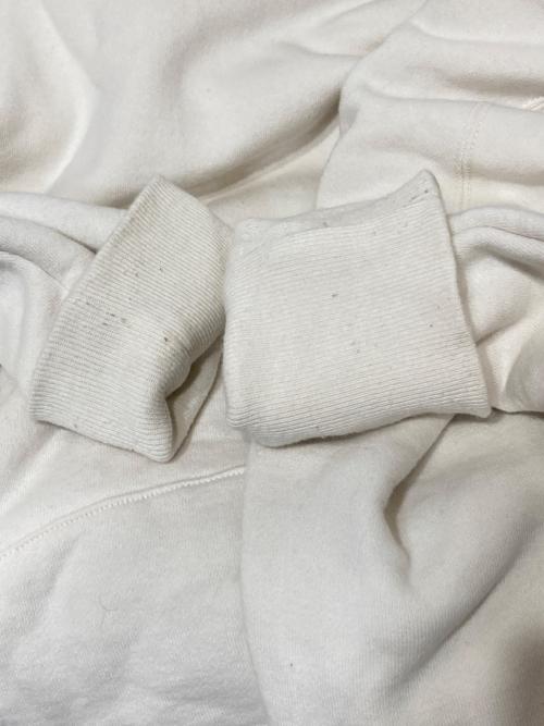 THE REAL McCOY'S（ザ・リアルマッコイズ）THE REAL McCOY'S (ザ・リアルマッコイズ) 裏起毛パーカー ホワイト サイズ:XLの古着・服飾アイテム