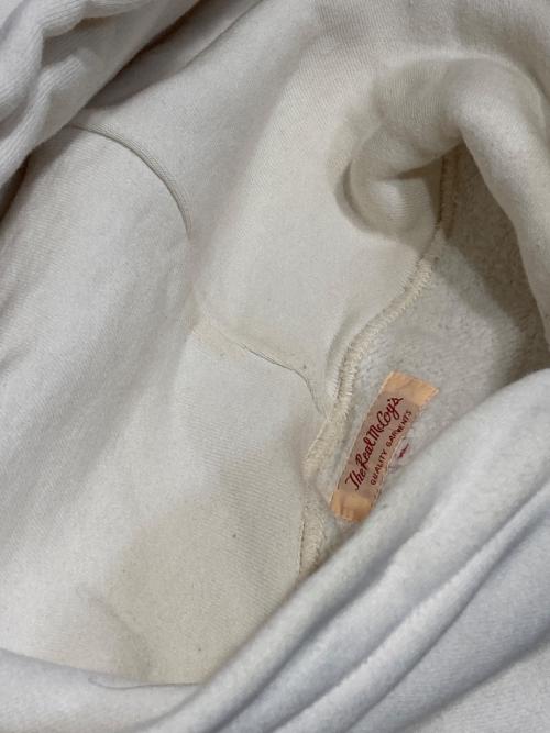 THE REAL McCOY'S（ザ・リアルマッコイズ）THE REAL McCOY'S (ザ・リアルマッコイズ) 裏起毛パーカー ホワイト サイズ:XLの古着・服飾アイテム