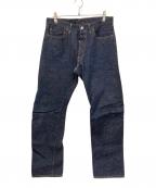 DENIME×WAREHOUSEドゥニーム×ウエアハウス）の古着「224デニムパンツ」｜インディゴ