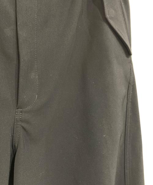 CONZ（コンズ）CONZ (コンズ) オーバータックストレートパンツ ブラック サイズ:3の古着・服飾アイテム