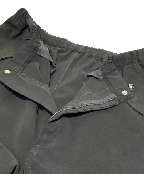 CONZ（コンズ）CONZ (コンズ) オーバータックストレートパンツ ブラック サイズ:3の古着・服飾アイテム