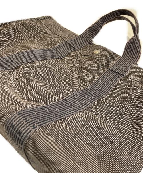 HERMES（エルメス）HERMES (エルメス) エールラインMMトートバッグ グレーの古着・服飾アイテム