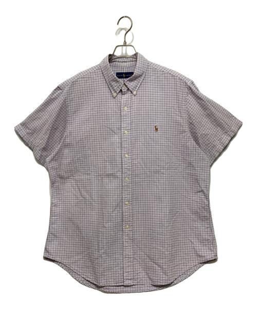 POLO RALPH LAUREN（ポロ・ラルフローレン）POLO RALPH LAUREN (ポロ・ラルフローレン) ボタンダウンシャツ ラベンダー サイズ:XLの古着・服飾アイテム