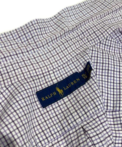 POLO RALPH LAUREN（ポロ・ラルフローレン）POLO RALPH LAUREN (ポロ・ラルフローレン) ボタンダウンシャツ ラベンダー サイズ:XLの古着・服飾アイテム