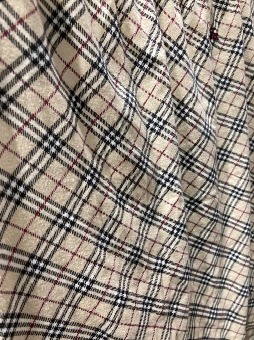 BURBERRY BLUE LABEL（バーバリー ブルー レーベル）BURBERRY BLUE LABEL (バーバリーロンドンブルーレーベル) ノバチェックノースリーブカットソー ベージュ サイズ:38の古着・服飾アイテム